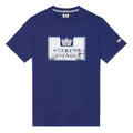 Blue - Front - Weekend Offender Mens Bonpensiero Graphic T-Shirt