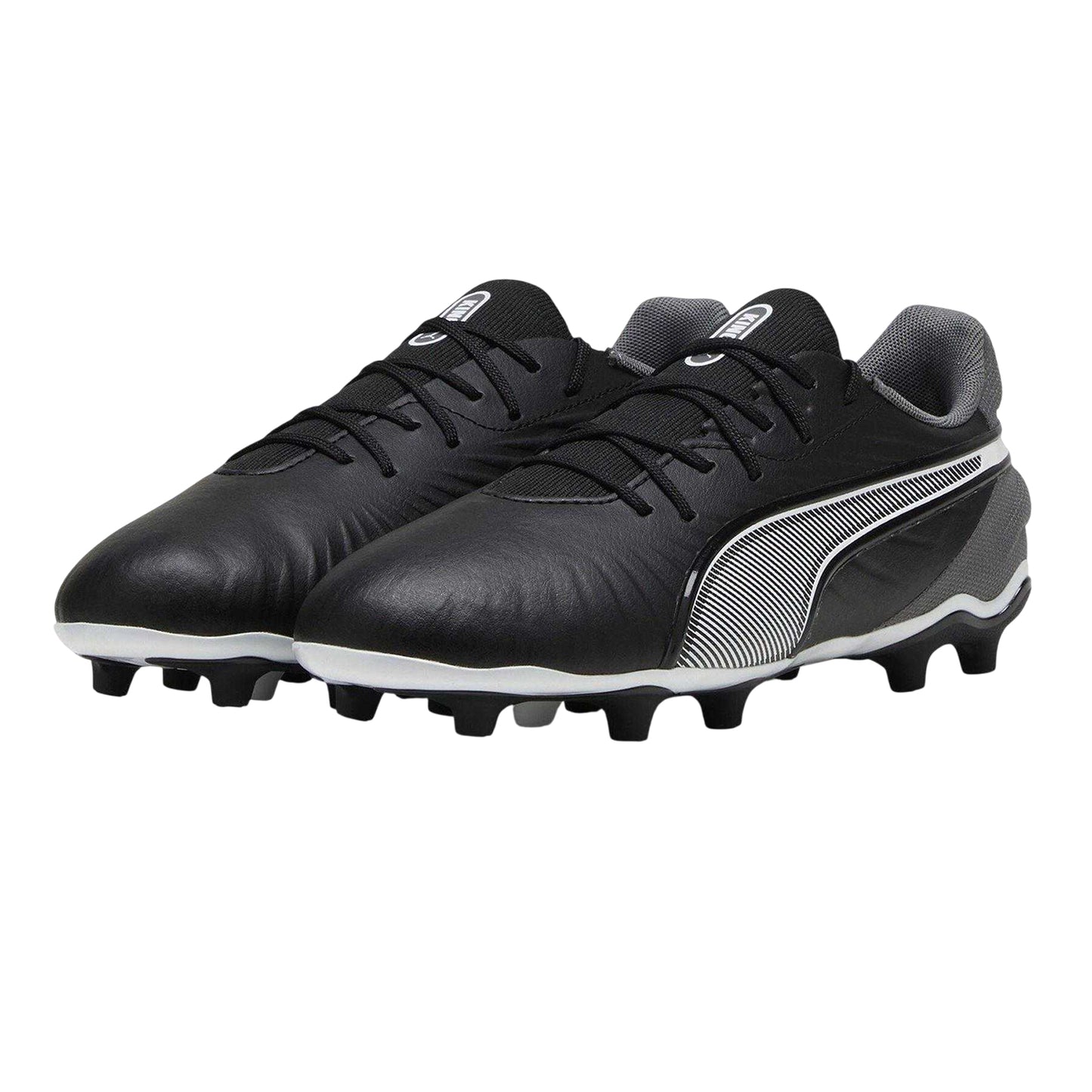 Black - Lifestyle - Puma Childrens-Kids King Match FG-AG Football Boots