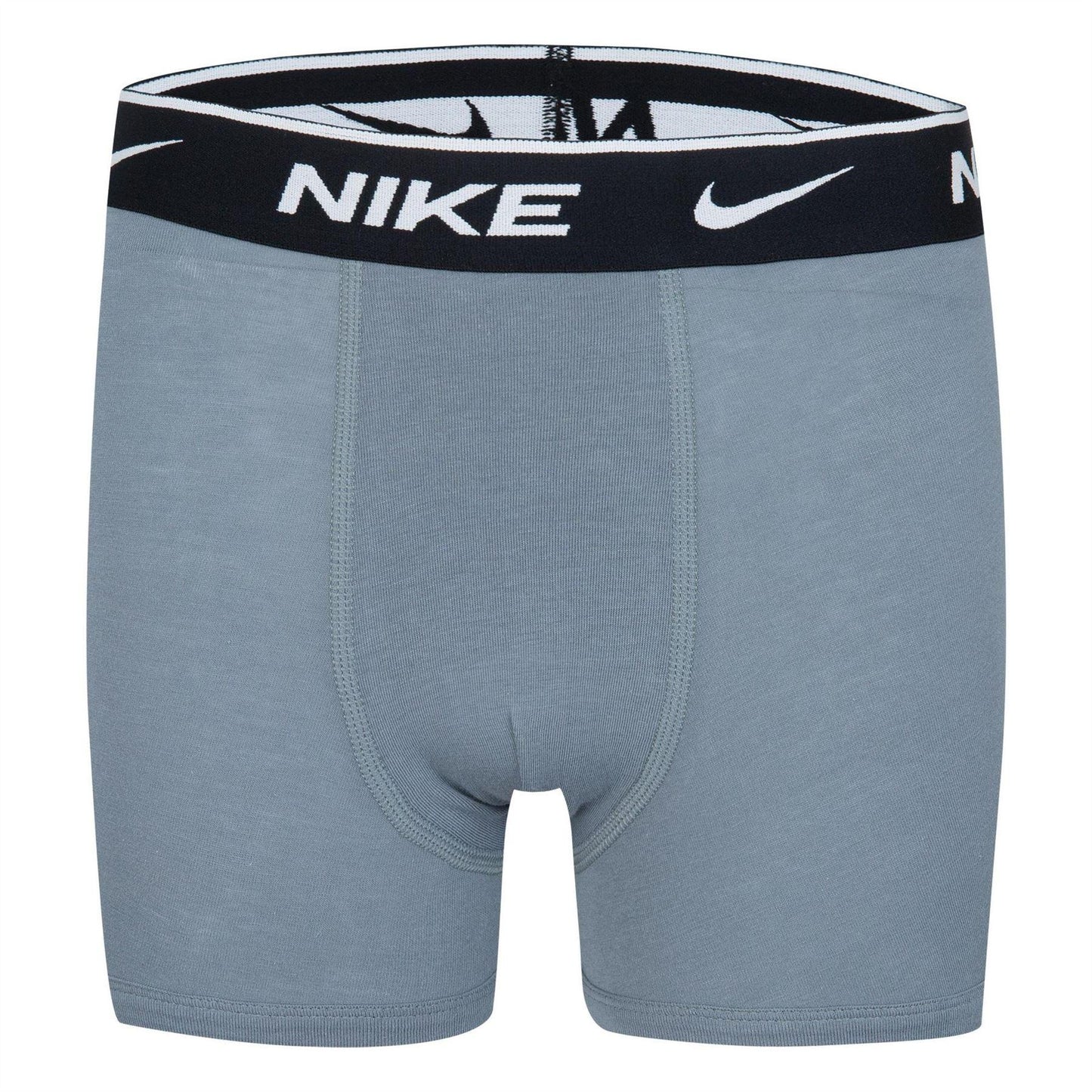 Black-White - Lifestyle - Nike Boys Logo Cotton Boxer Briefs (Pack of 3)