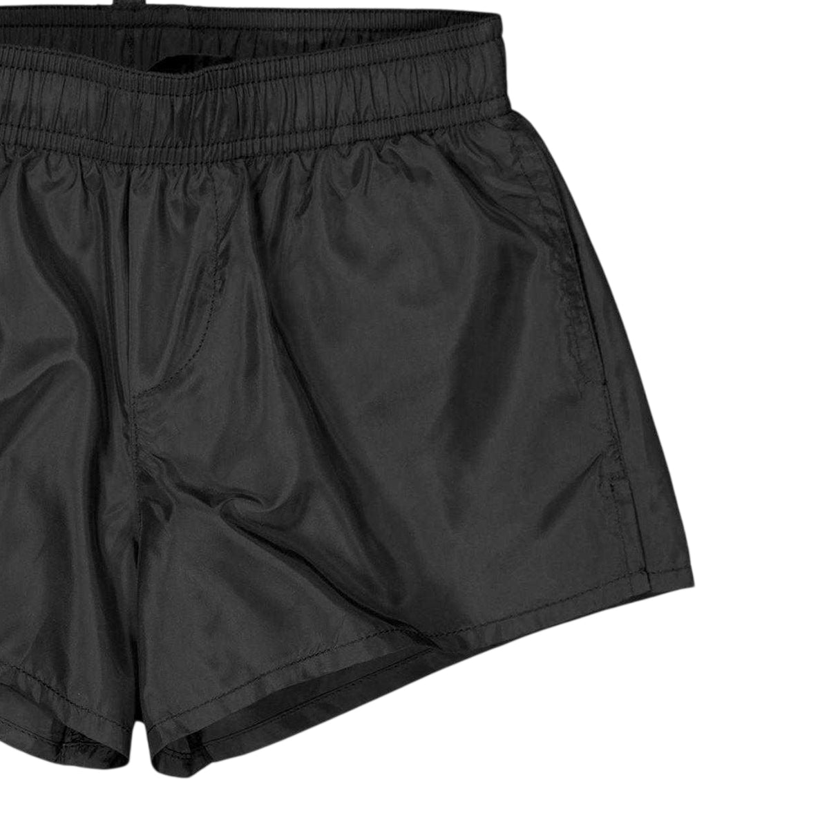 Black - Side - DSquared2 Childrens-Kids Icon Swim Shorts