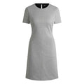 Light Grey - Front - Boss Womens-Ladies Donalara Short-Sleeved Dress