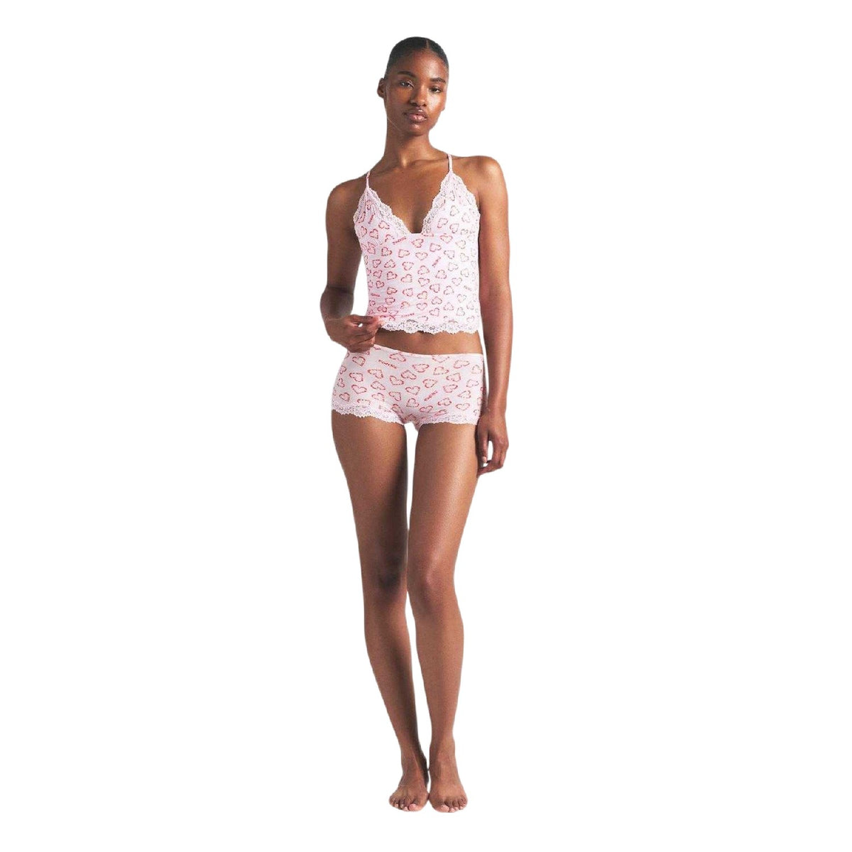 Candy - Side - Skims Womens-Ladies Fits Everybody Lace Loungewear Set