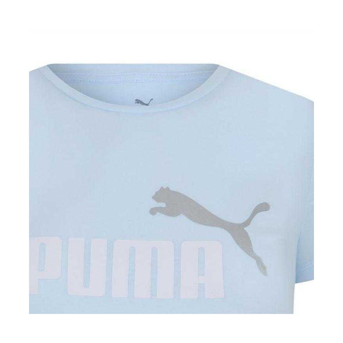 Blue - Side - Puma Womens-Ladies Regular T-Shirt