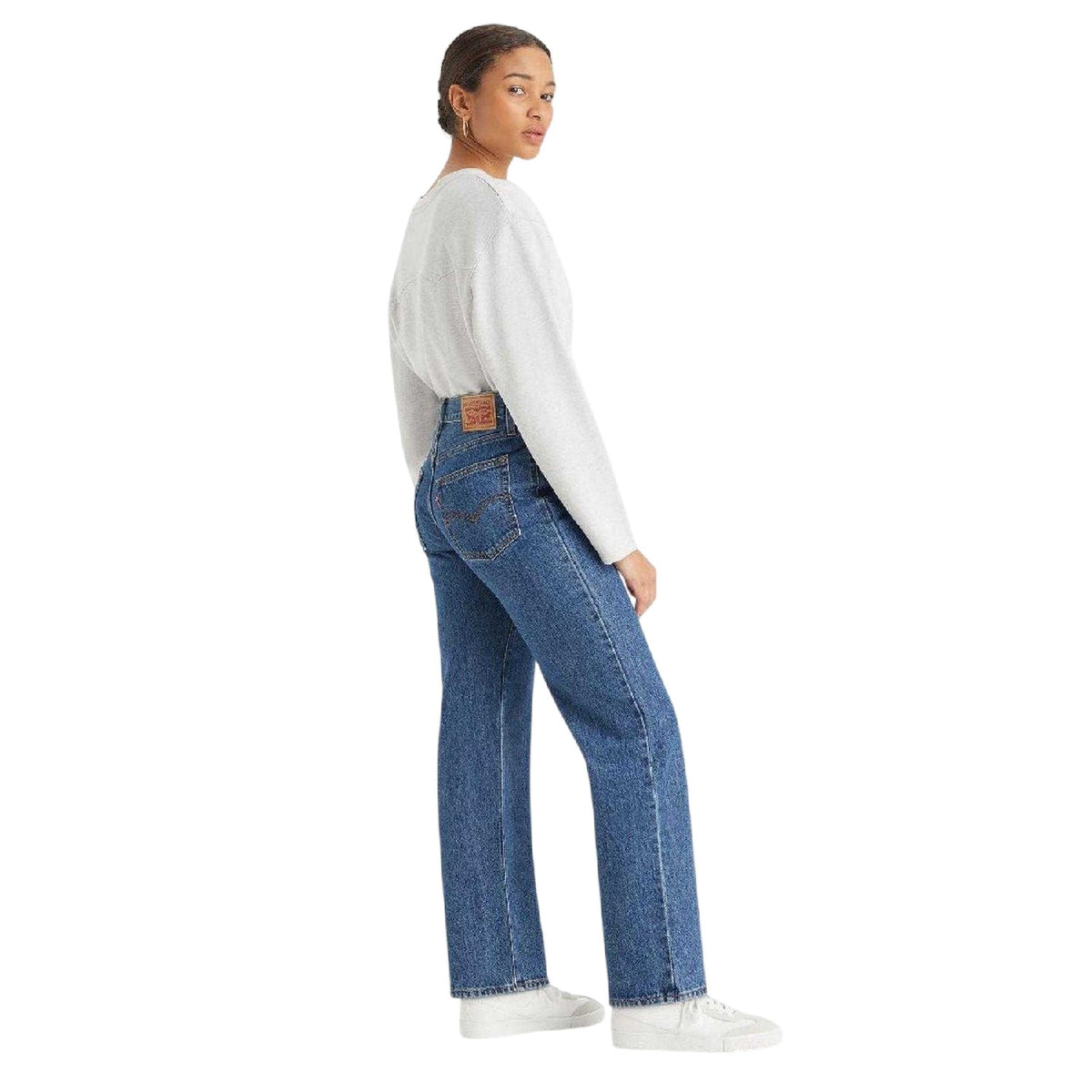 Mastermind - Pack Shot - Levis Womens-Ladies 5 Pockets Baggy Jeans