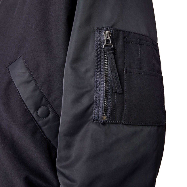 Navy - Lifestyle - Lacoste Mens Logo Full Zip Bomber Jacket