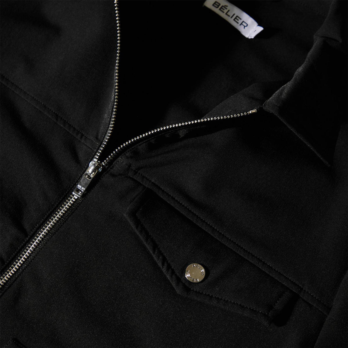 Black - Side - Belier Mens 2.0 Traveller Jacket