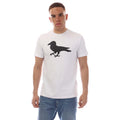 White - Front - Modern Amusement Mens Cali Crown Printed T-Shirt