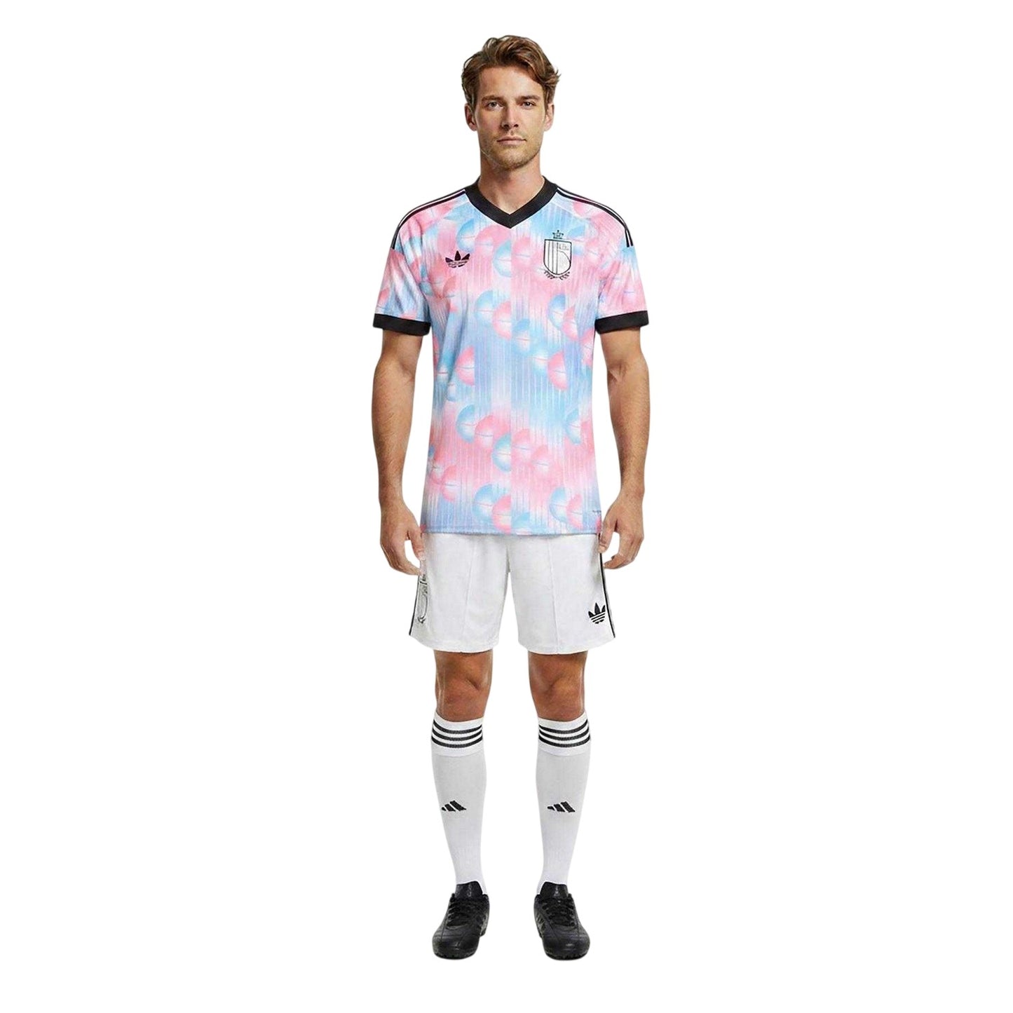 White-Black - Lifestyle - Adidas Mens FIFA World Cup 2026 Belgium Away Shorts