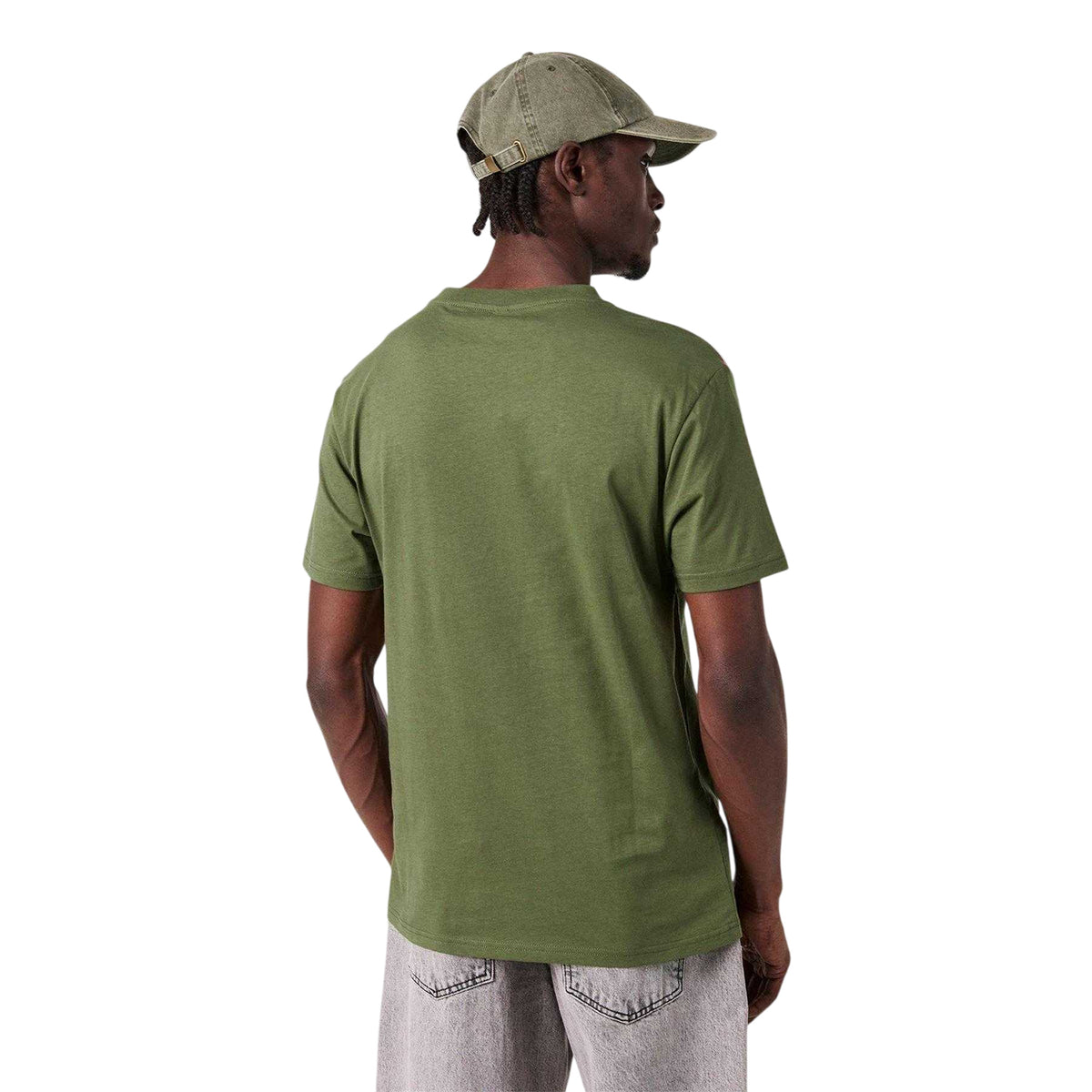 Green - Lifestyle - Moschino Mens Tape Taped Shoulders T-Shirt