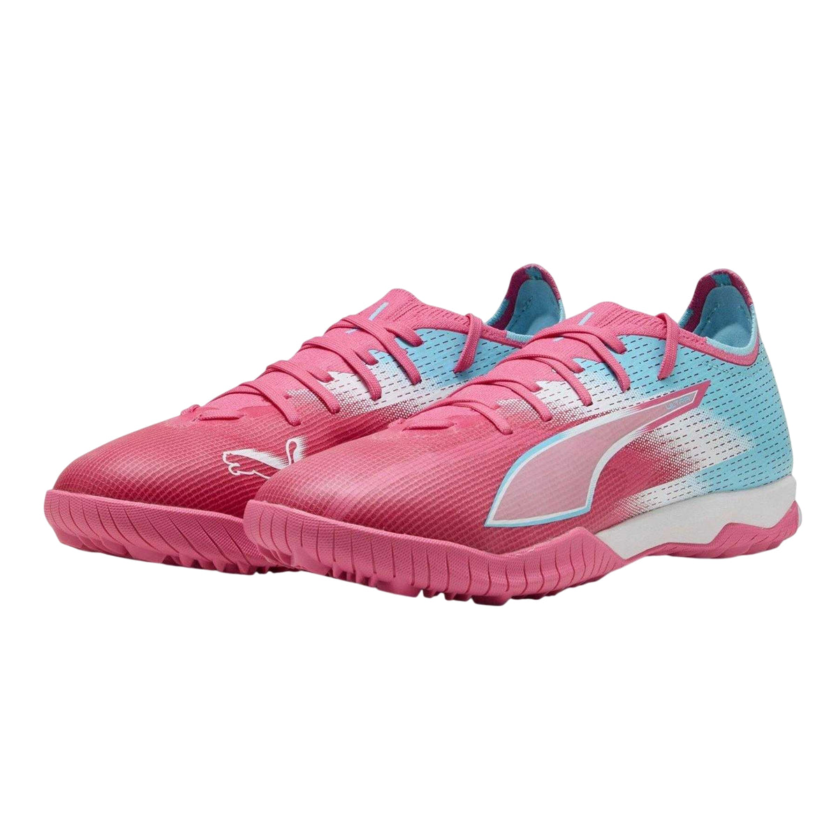 Pink-Blue - Lifestyle - Puma Mens Ultra 6 Match Astro Turf Trainers