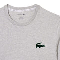 Grey - Pack Shot - Lacoste Mens Cotton Lounge T-Shirt