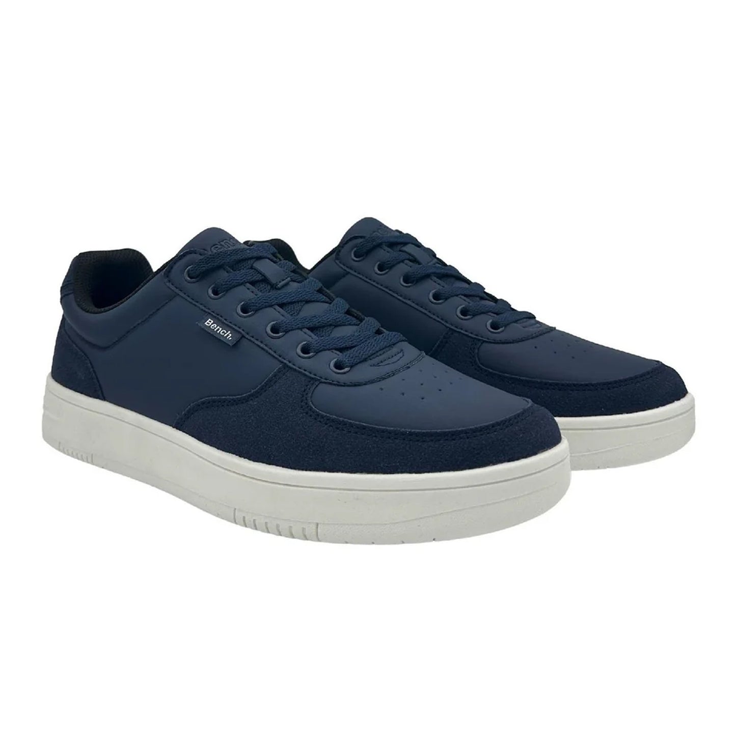 Navy - Lifestyle - Fred Perry Mens Band Fluer Trainers