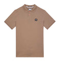 Brown - Front - Weekend Offender Mens Caneiros Badge Polo Shirt