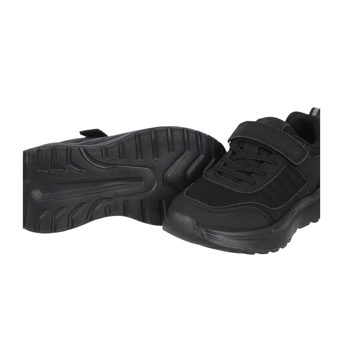 Black - Lifestyle - Slazenger Childrens-Kids Amos Mesh Trainers