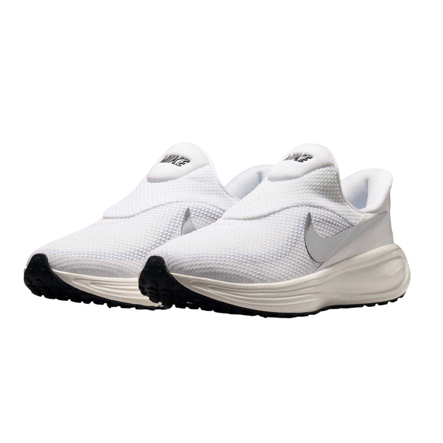 White-Black - Pack Shot - Nike Womens-Ladies Trainers