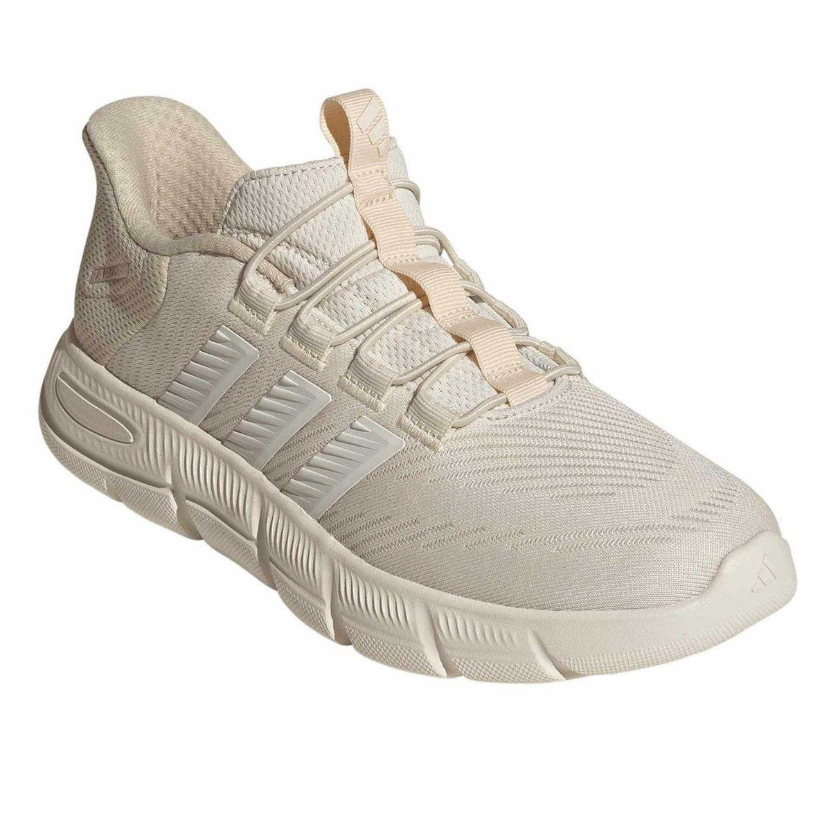 Wonder White - Pack Shot - Adidas Childrens-Kids Flex Cloudfoam Trainers