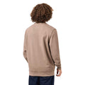 Brown - Back - Weekend Offender Mens Warwick Crew Neck Sweatshirt