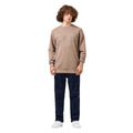 Brown - Lifestyle - Weekend Offender Mens Warwick Crew Neck Sweatshirt