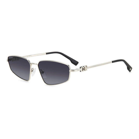 Silver - Front - DSquared2 Mens Icon Sunglasses