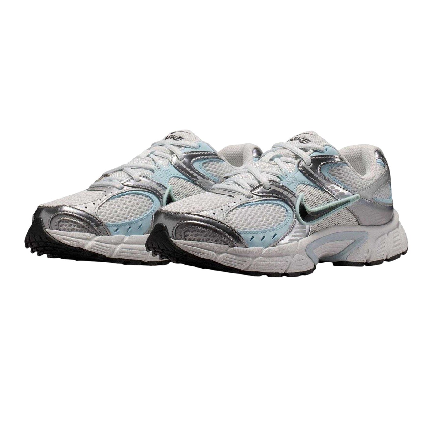White-Blue - Pack Shot - Nike Womens-Ladies V5 RNR Trainers