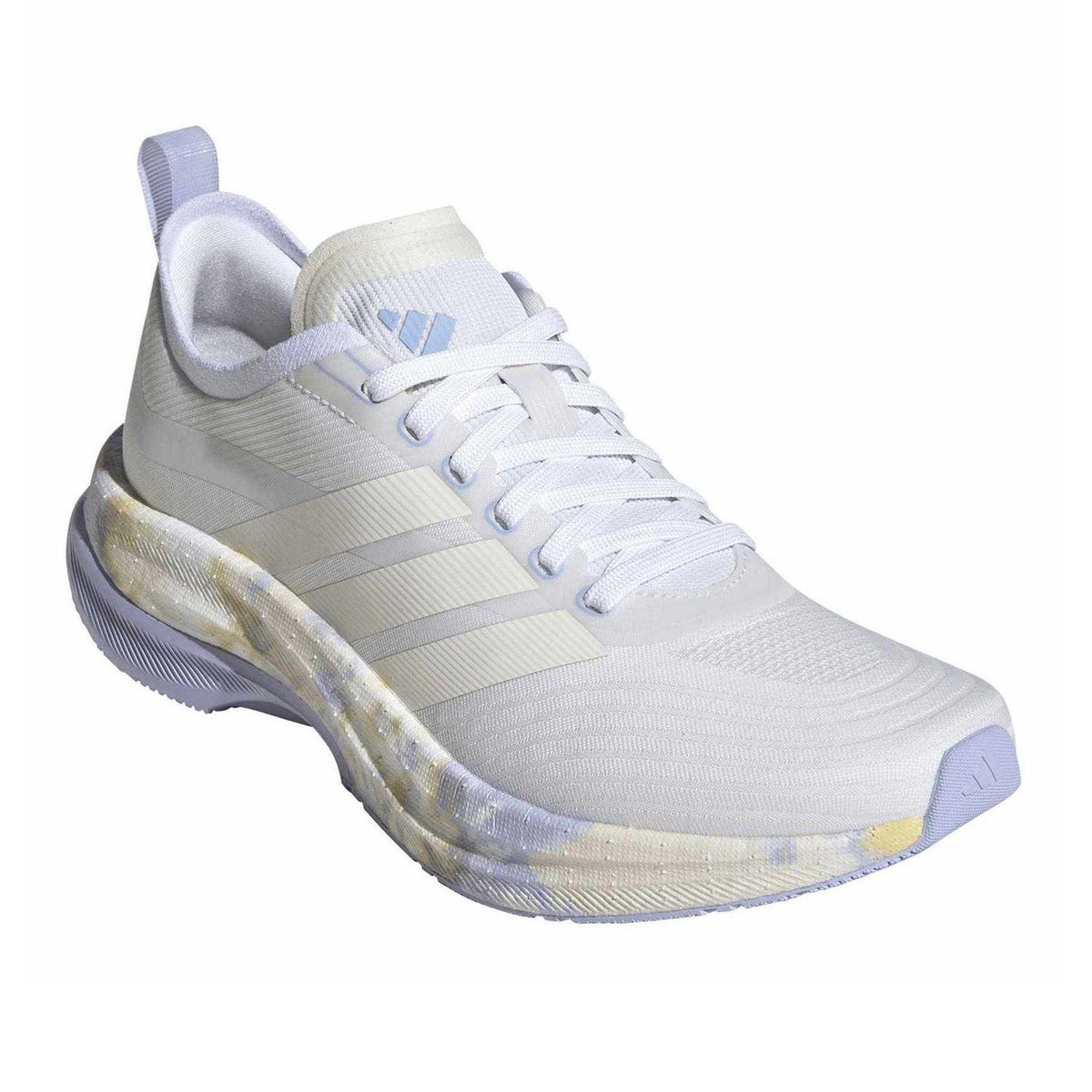 White - Pack Shot - Adidas Unisex Adult Moveboost Stripes Trainers