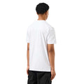White - Back - Weekend Offender Mens Sutton Checked Chest Pocket T-Shirt