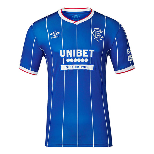 Blue-Red - Front - Umbro Mens Rangers FC T-Shirt