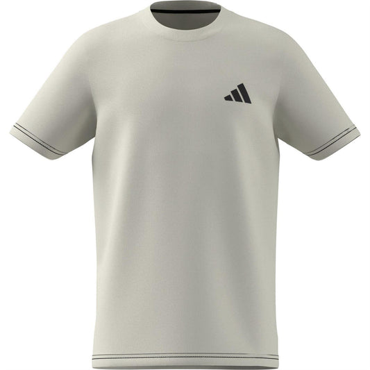 White - Front - Adidas Childrens-Kids Bubblegum Performance T-Shirt