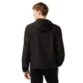 Black - Back - Lacoste Mens Recycled Polyester Track Jacket