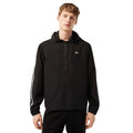 Black - Side - Lacoste Mens Recycled Polyester Track Jacket