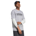 Grey - Lifestyle - Adidas Mens Sportswear T-Shirt