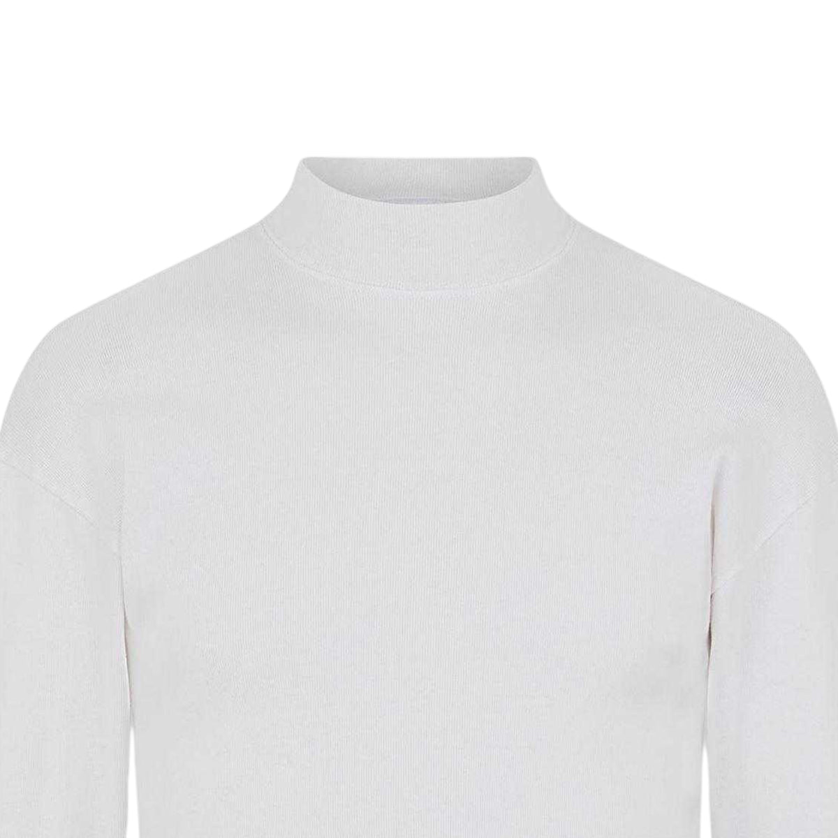 Gardenia - Side - Humanrace Mens Mock Neck Sweatshirt
