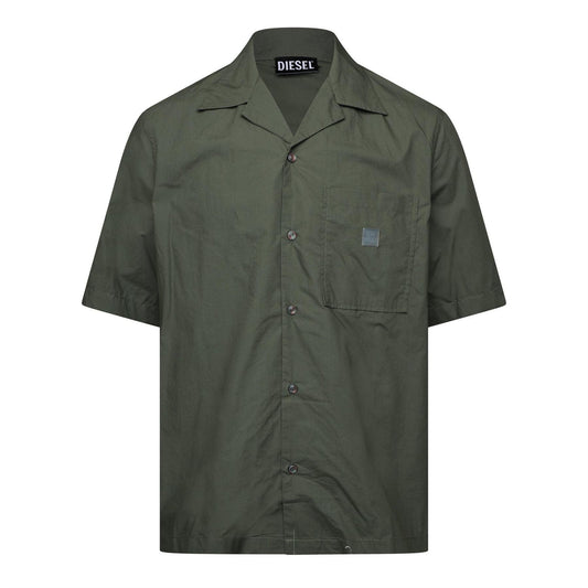 Thyme - Front - Diesel Mens Mac Short-Sleeved Shirt