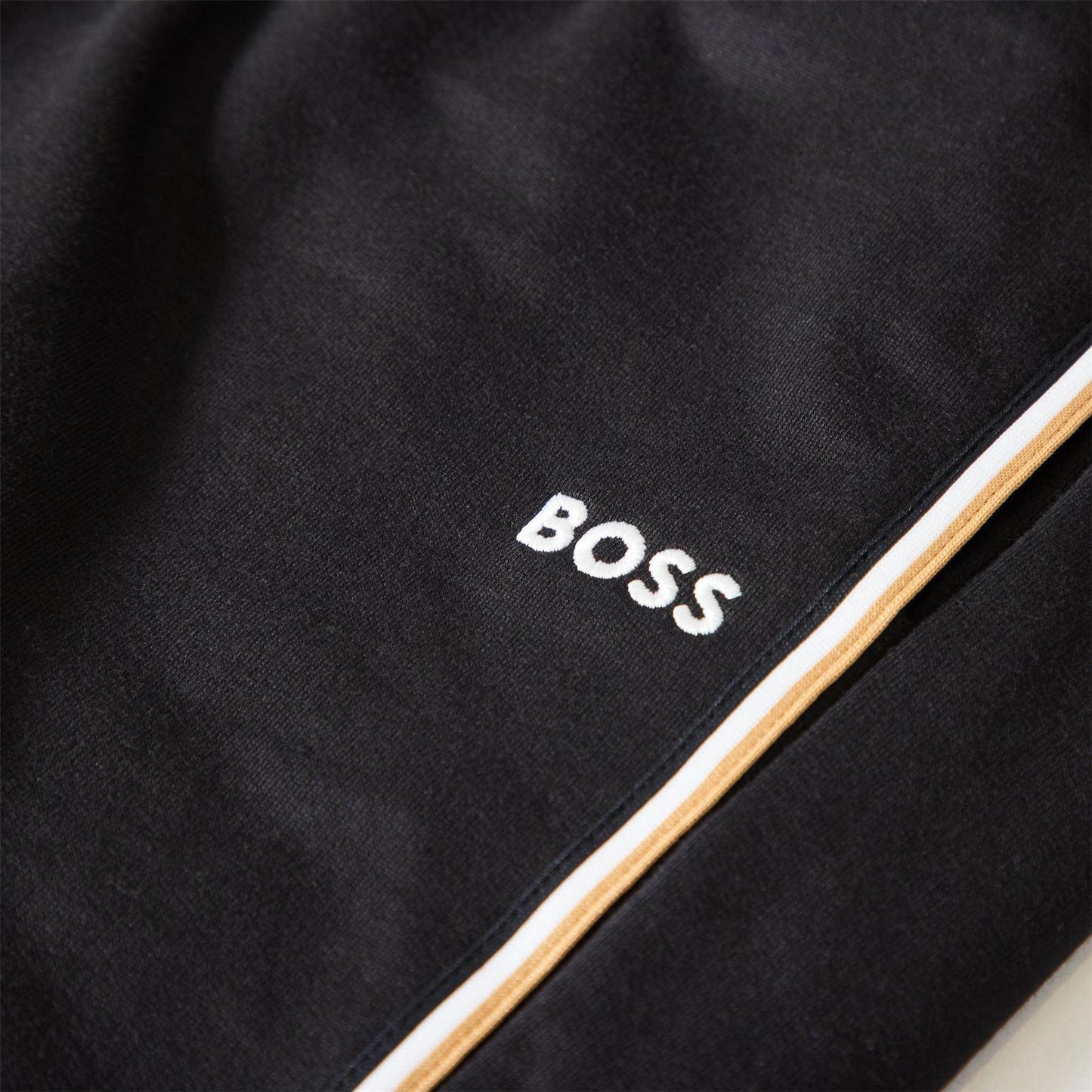 Black - Lifestyle - Boss Mens Fleece Sweat Shorts
