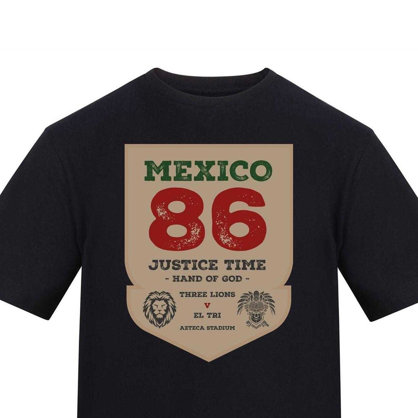 Light - Side - AWD Unisex Adult Mexico 86 Printed T-Shirt