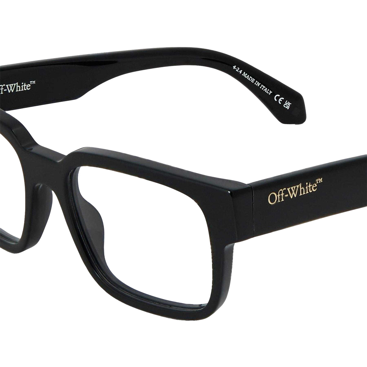 Black - Lifestyle - Off White Unisex Adult Style 80 Square Sunglasses