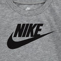 Grey - Side - Nike Childrens-Kids Futura T-Shirt