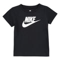 Black - Front - Nike Childrens-Kids Futura T-Shirt