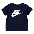 Navy - Front - Nike Childrens-Kids Futura T-Shirt
