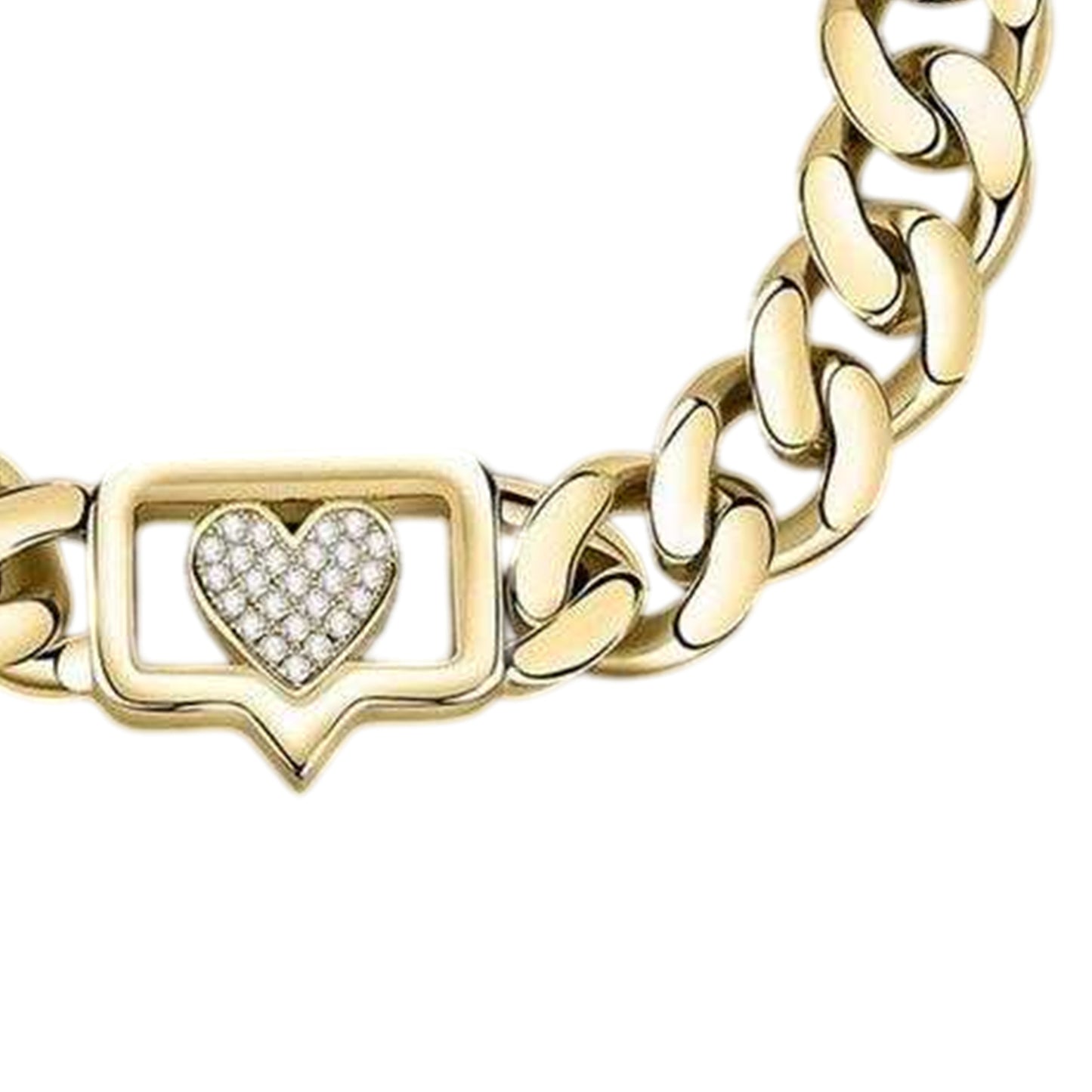 Gold - Side - Chiara Ferragni Stainless Steel Eye Bracelet