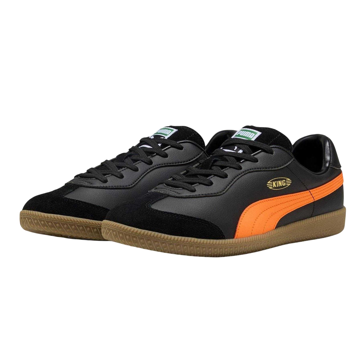 Puma Black - Pack Shot - Puma Mens King It Leather Trainers