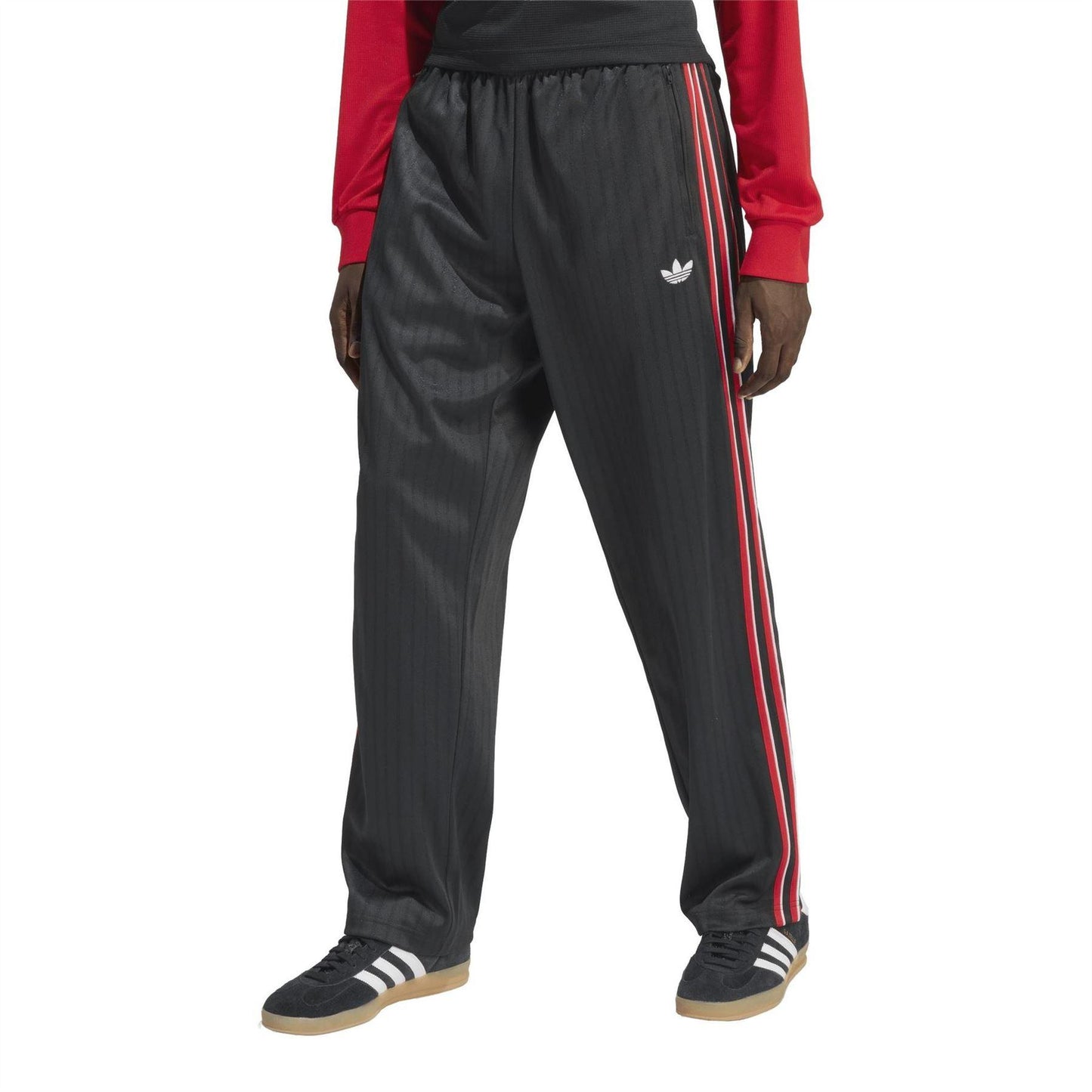Black - Pack Shot - Adidas Mens Originals Woven Joggers