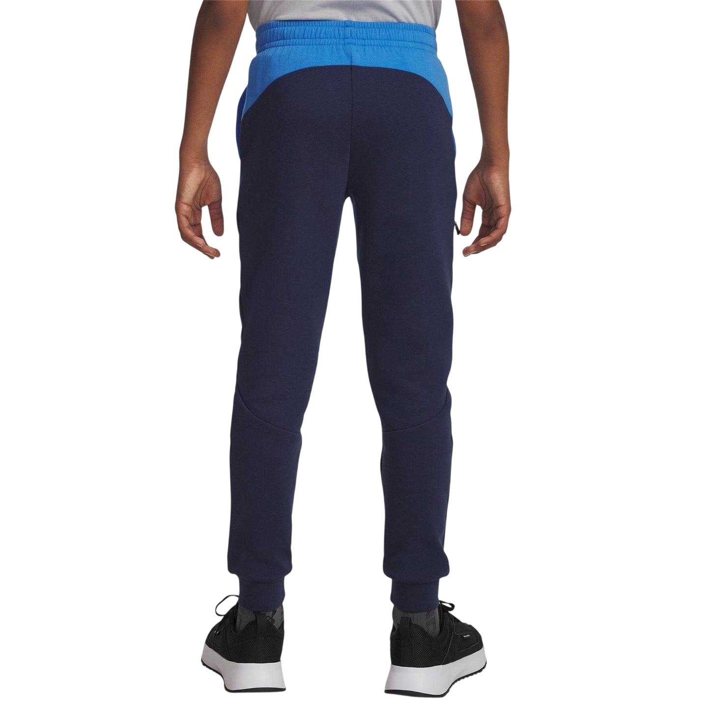 Blue - Pack Shot - Under Armour Boys Unstoppable Fleece Joggers