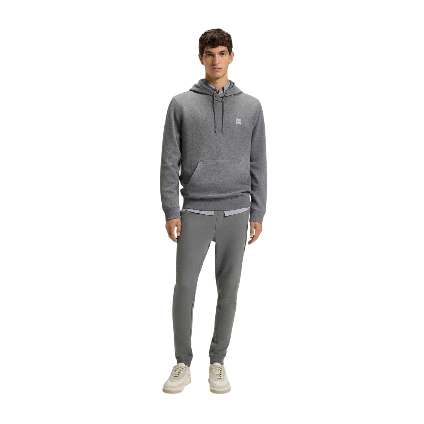 Grey - Lifestyle - Boss Mens Sestart Jogging Bottoms