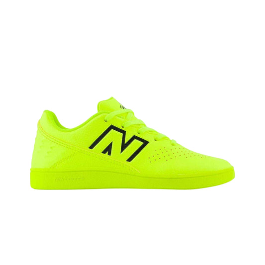 Lime - Front - New Balance Childrens-Kids Command V6 Flat Indoor Football Shoes