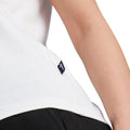 White - Lifestyle - Puma Womens-Ladies Essential Logo T-Shirt