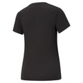 Black - Back - Puma Womens-Ladies Essential Logo T-Shirt