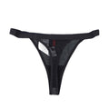 Black - Back - Hugo Womens-Ladies Lurex Thong