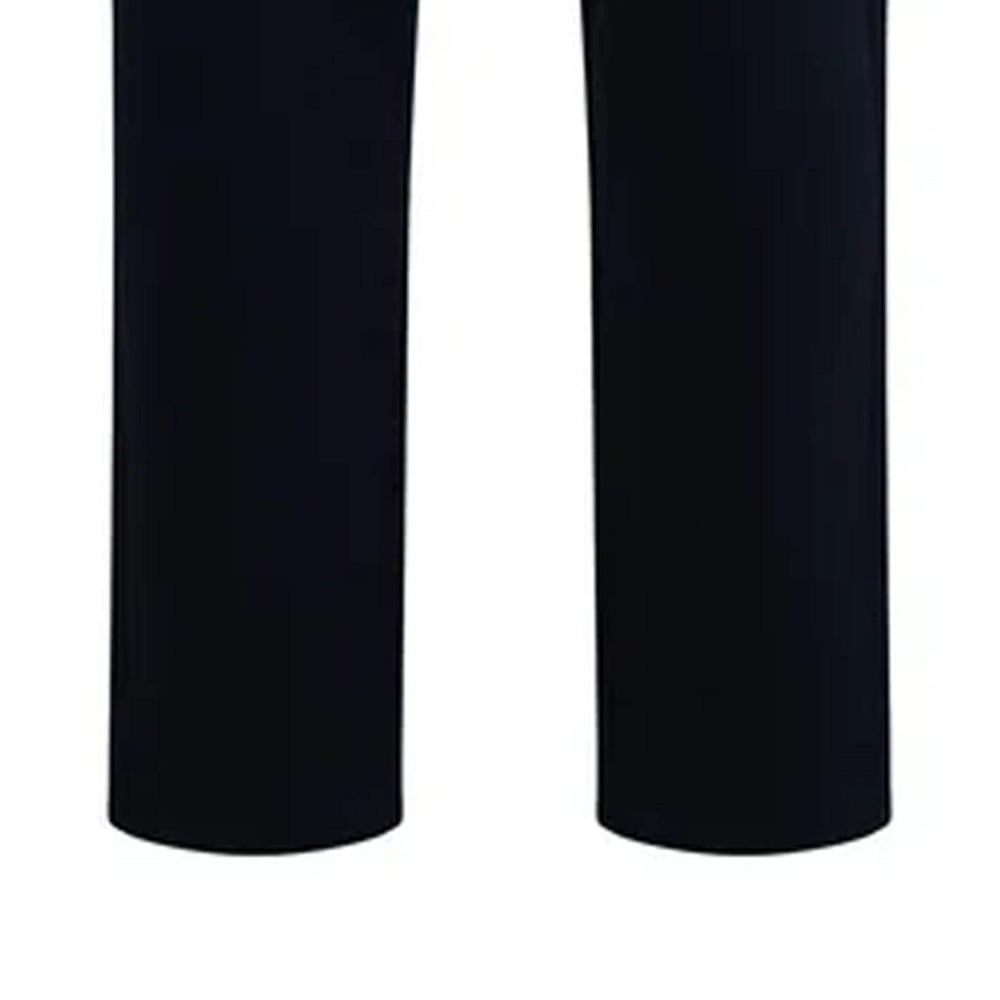 Navy - Side - Original Esenciales Mens Flint Fleece Relaxed Fit Jogging Bottoms