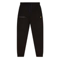 Black - Front - Lyle & Scott Mens Co-Ordinate Printed Slim Jogging Bottoms